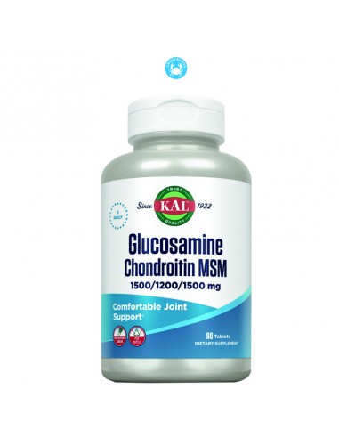 GLUCOSAMINE CONDROITIN MSM - 90 COMPRIMIDOS