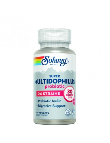 SUPER MULTIDOPHILUS PROBIOTIC 24 CEPAS - 60 CAPSULAS