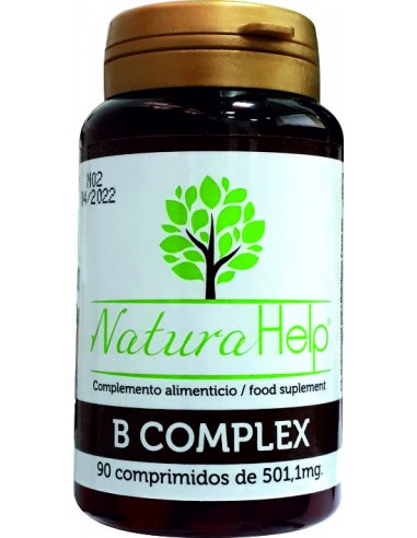 VITAMINA B COMPLEX 500MG. - 90 COMPRIMIDOS