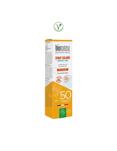 SPRAY SOLAR NIÑOS SPF50 HIPOALERGENICO BIO - 90ML.