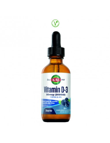 VITAMINA D3 GOTAS 2000 IU - 53ML.