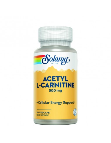 ACETYL L-CARNITINE 500MG. - 30 CAPSULAS