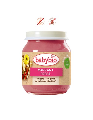BABYBIO MANZANA FRESA - 130GR.