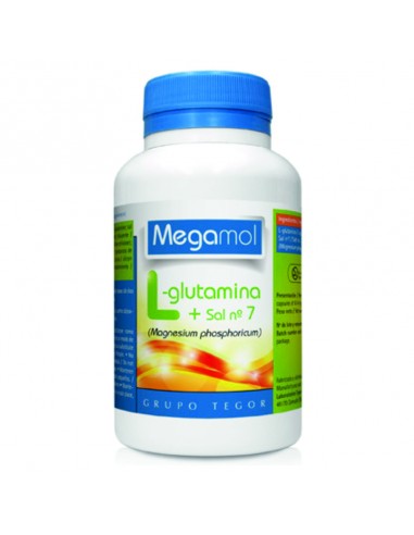 MEGAMOL L-GLUTAMINA+ SAL Nº7 - 100 CAPSULAS