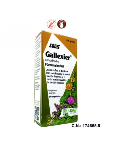 GALLEXIER FORMULA HERBAL - 84 COMPRIMIDOS