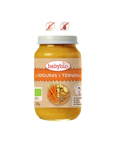 BABYBIO MENU TRADICION TERNERA - 200g