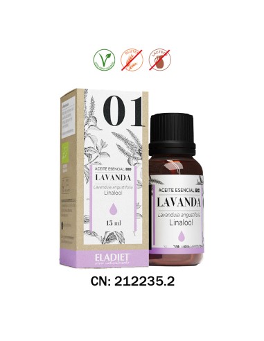 ACEITE ESENCIAL BIO (01) LAVANDA - 15ML.