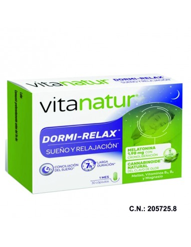 VITANATUR DORMI RELAX (SUEÑO Y RELAJACION) - 30 CA