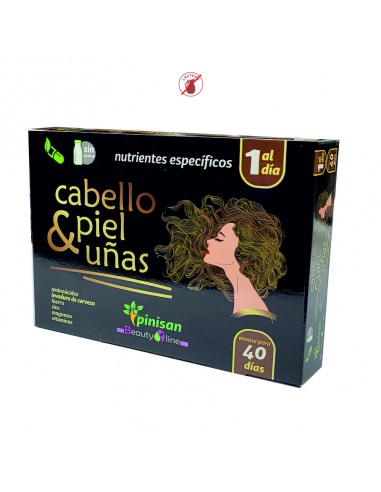 CABELLO-PIEL Y UÑAS - 40 CAPSULAS