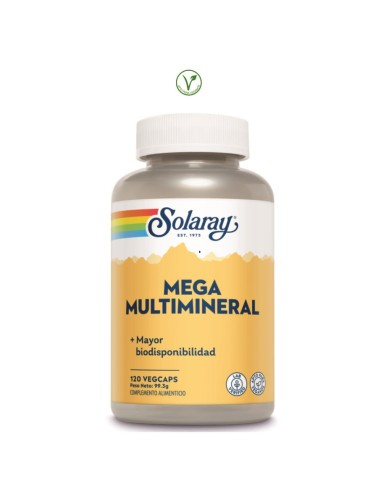 MEGA MULTI MINERAL - 120 CAPSULAS