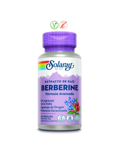 BERBERINE - 60 CAPSULAS