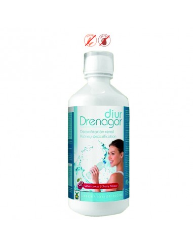 DIUR DRENAGOR SABOR CEREZA - 500ML.