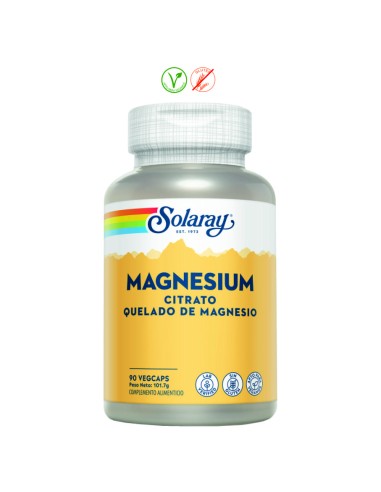 MAGNESIUM CITRATO QUELADO - 90 CAPSULAS