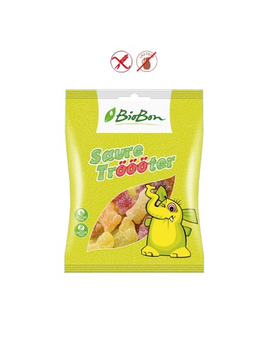 GOMINOLAS SABOR FRUTAS ACIDAS BIO ELEFANTES - 100G