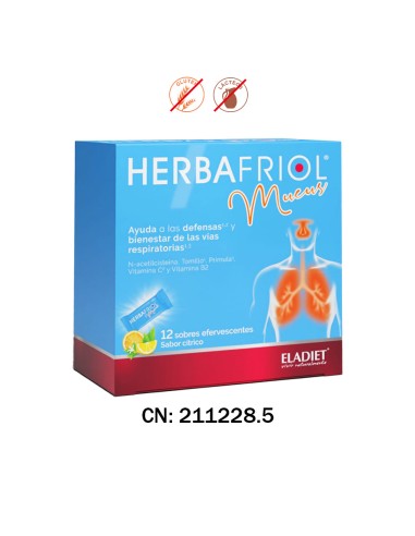 HERBAFRIOL MUCUS - 12 STICKS