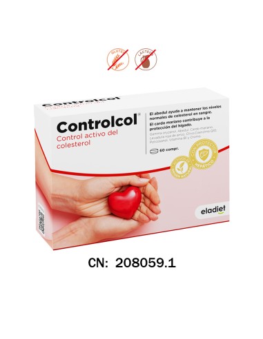 CONTROLCOL NUEVA FORMULA - 60 COMPRIMIDOS