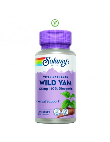 WILD YAM (ÑAME) 275MG. - 60 CAPSULAS