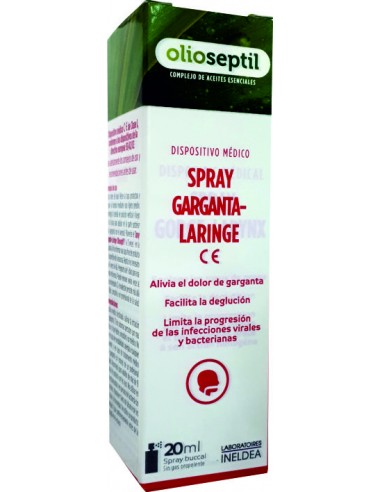 (D) OLIOSEPTIL SPRAY GARGANTA LARINGE - 20ML.