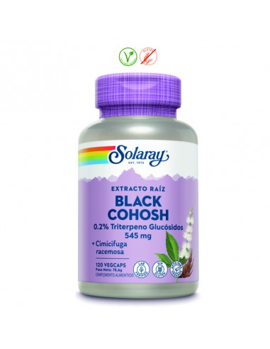 BLACK COHOSH (CIMICIFUGA) - 120 CAPSULAS