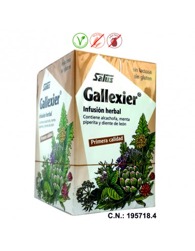 GALLEXIER INFUSION HERBAL - 15 FILTROS