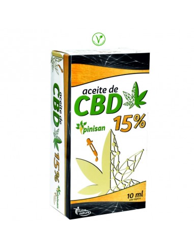 ACEITE DE CBD 15% CON GOTERO - 10ML.