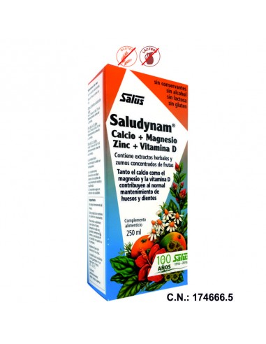 SALUDYNAM JARABE - 250ML.