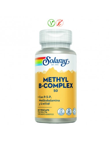 METHYL B-COMPLEX 50 COENZYME - 60 CAPSULAS