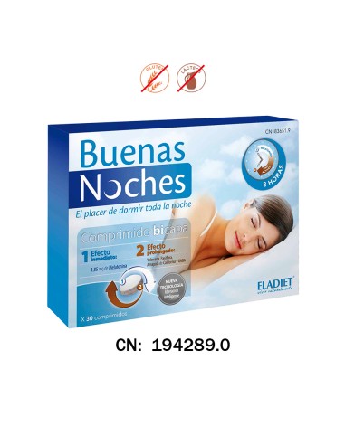 BUENAS NOCHES - 30 COMPRIMIDOS