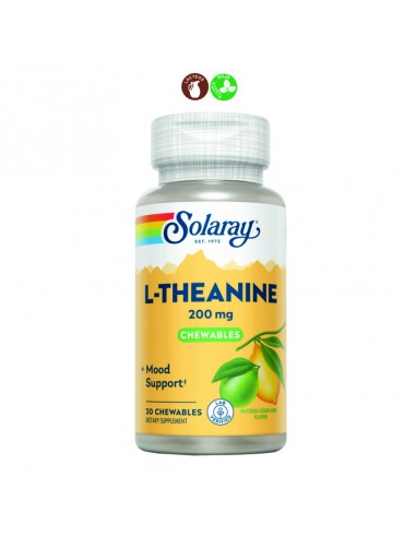 (D) L-THEANINE 200MG. - 30 COMPR. MASTICABLES^^