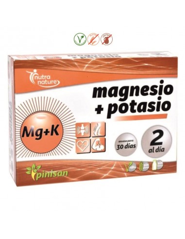 MAGNESIO POTASIO - 60 COMPRIMIDOS