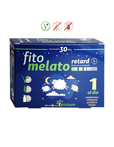 RELAXLINE FITOMELATO RETARD - 30 CAPSULAS