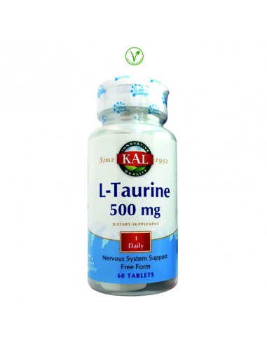 L-TAURINA 500MG. - 60 COMPRIMIDOS