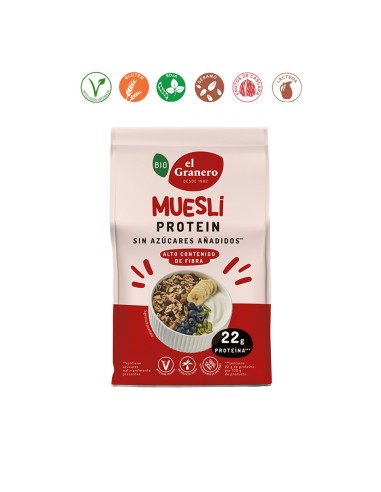 MUESLI PROTEIN BIO - 275GR.