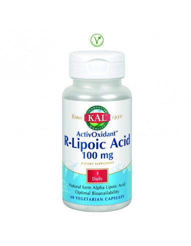 R-LIPOIC ACID 100MG - 60 CAPSULAS^^