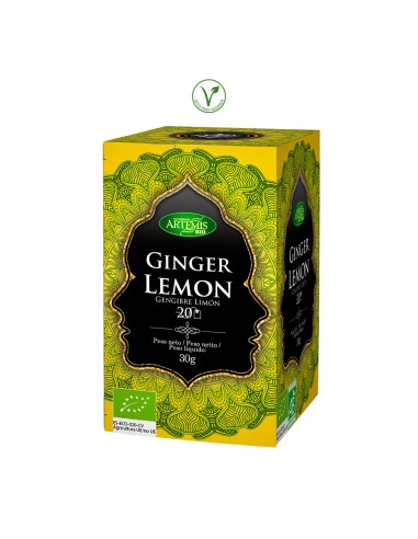 JENGIBRE LIMON (GINGER LEMON) - 20 FILTROS