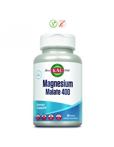 MALATE MAGNESIUM 400 - 90 COMPRIMIDOS