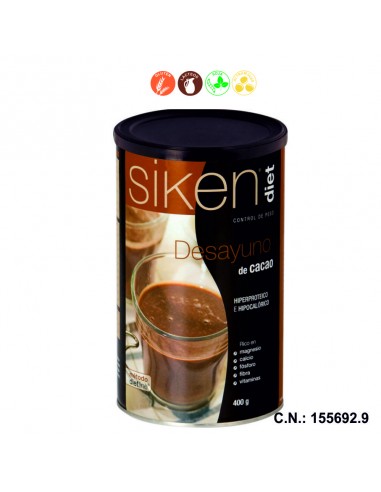 SIKENDIET DESAYUNO CACAO  - 400GR.