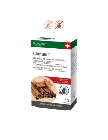 CINNULIN (CANELA CEYLAN)- 40 CAPSULAS