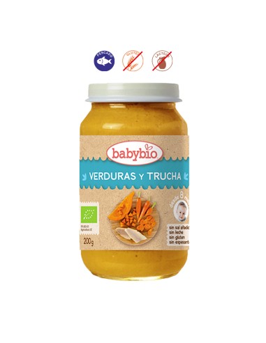 BABYBIO MENU TRADICION TRUCHA - 200g