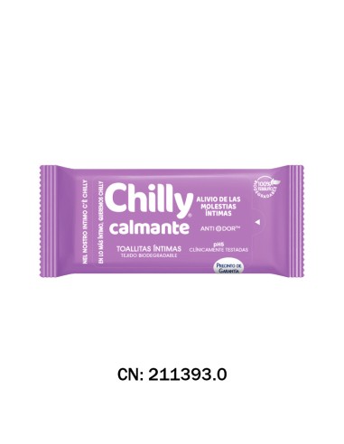 CHILLY TOALLITAS CALMANTE NUEVO - 12 PAQUETES