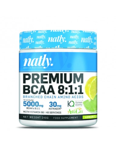 PREMIUM BCAA 8:1:1 (LIMA-LIMON) - 240GR.