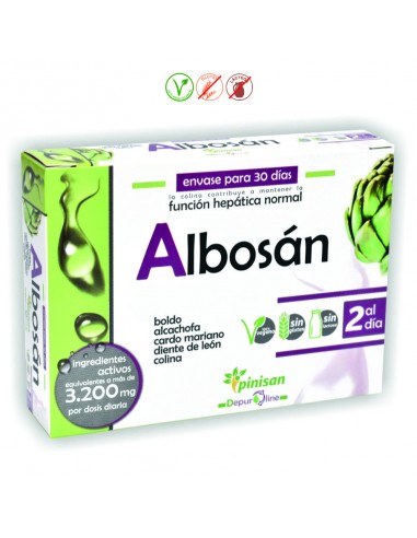 ALBOSAN DEPUR LINE - 60 CAPSULAS