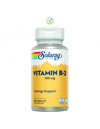 VITAMINA B2 100MG. - 100 CAPSULAS