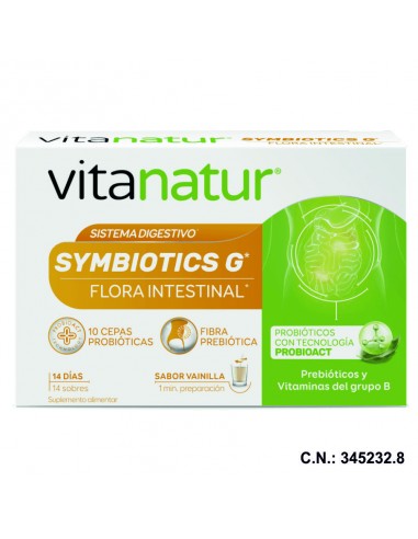 VITANATUR SYMBIOTICS G - 14 SOBRES