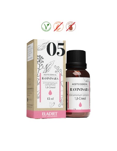 ACEITE ESENCIAL (05) RAVINTSARA - 15ML.