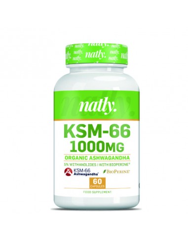 KSM-66 ASHWAGANDHA - 60 CAPSULAS