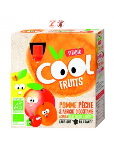 POUCHE VITABIO COOL FRUIT MANZANA MELOCOTON ALBARI