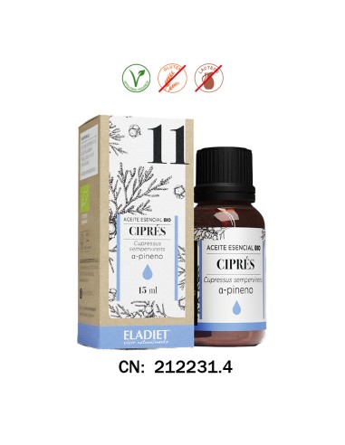 ACEITE ESENCIAL BIO (11) CIPRES - 15ML.