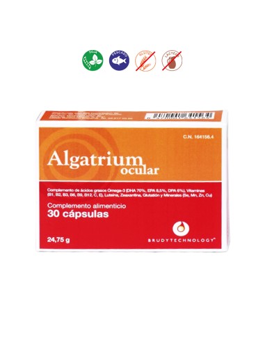 (E) ALGATRIUM OCULAR - 30 CAPSULAS