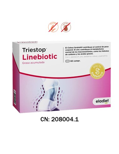 TRIESTOP LINEBIOTICS BICAPA - 60 COMPRIMIDOS